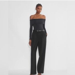 Aritzia Contour off the shoulder bodysuit.